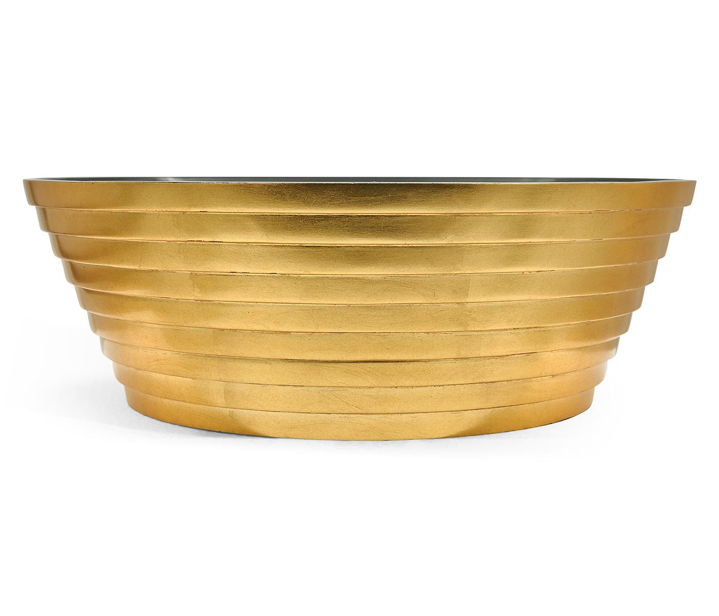 Stepped Gilded Circular Bowl