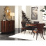 Full Back Art Deco Champagne Dining Arm Chair