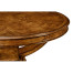 Biedermeier Style Crotch Walnut Centre/ Library Table