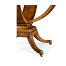 Biedermeier Style Crotch Walnut Centre/ Library Table