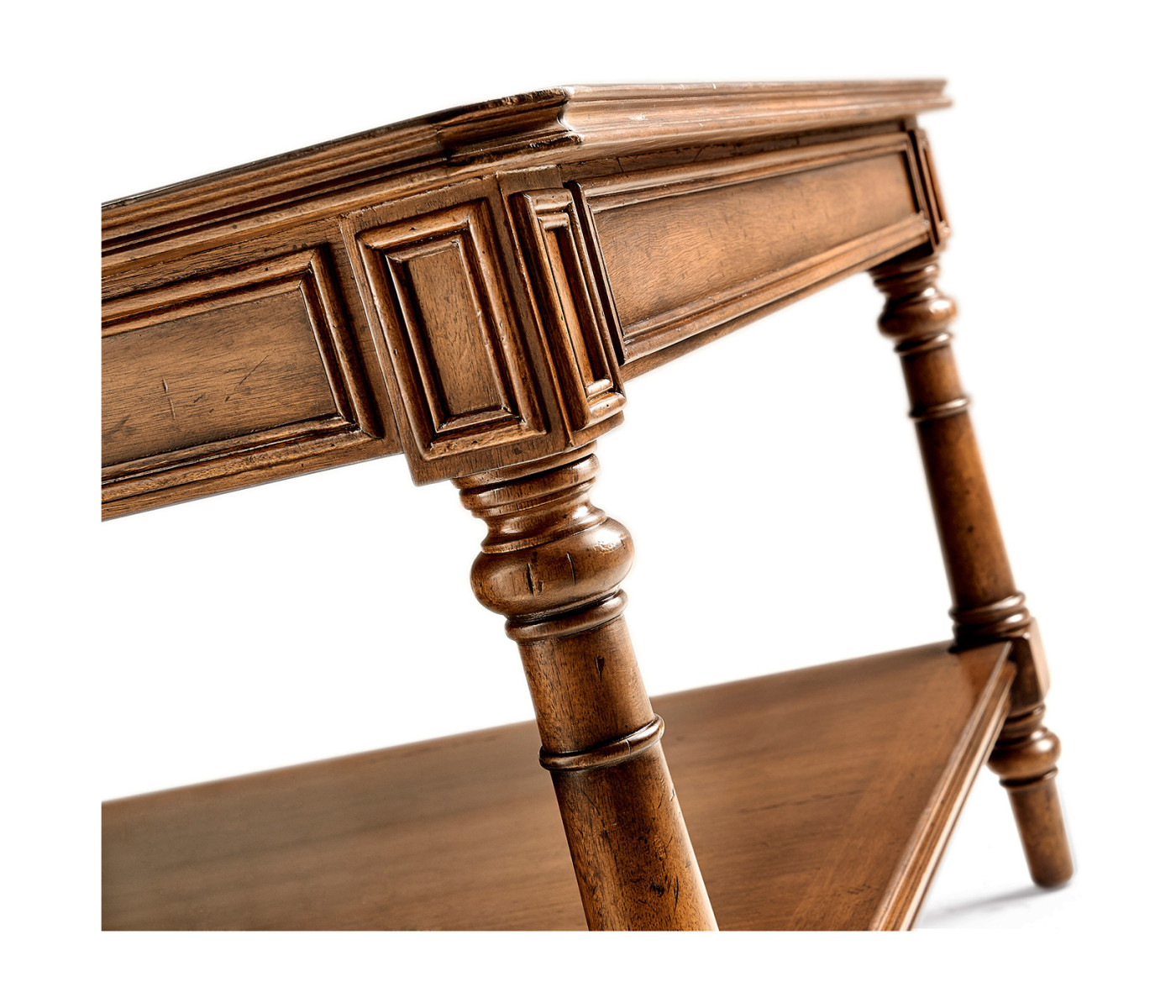 Victorian style walnut coffee table
