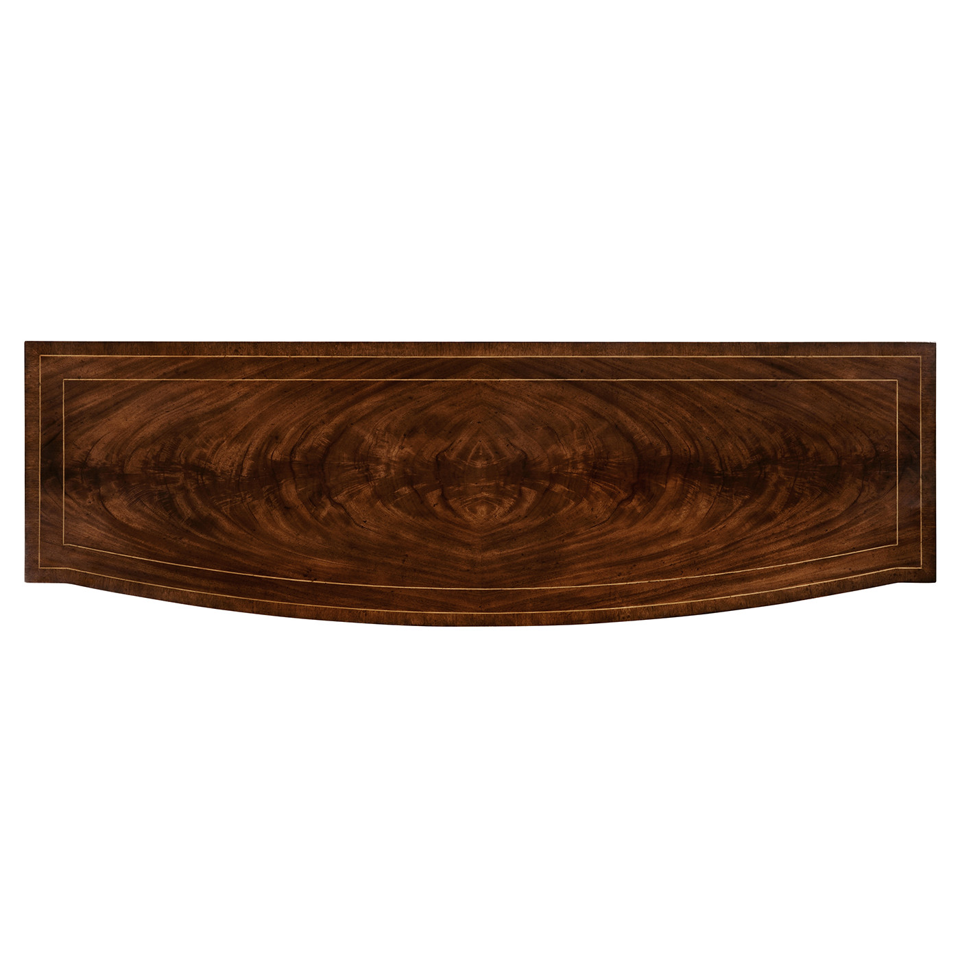 Regency Mahogany Bow Front Sideboard