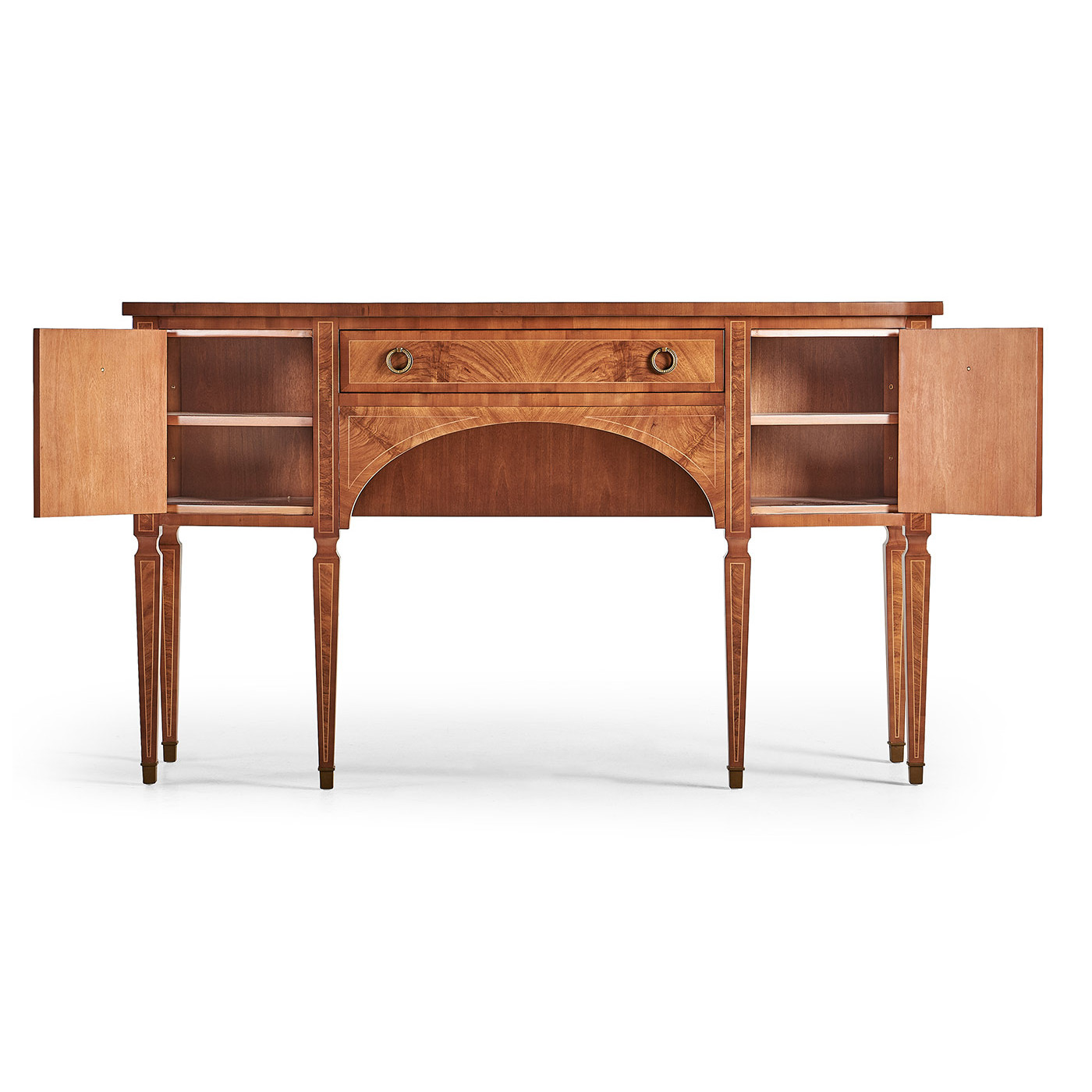 Regency Bow Front Sideboard