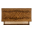 Empire style walnut three drawer chest