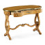 Satinwood Kidney Dressing Table