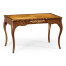 Rosewood and satinwood dressing table