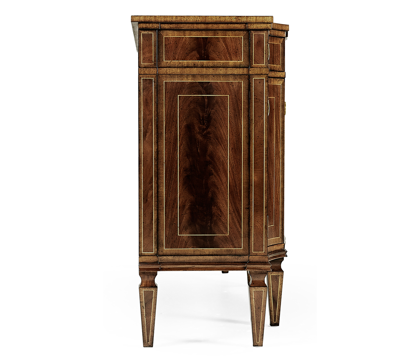 Buckingham Serpentine Mahogany Sideboard