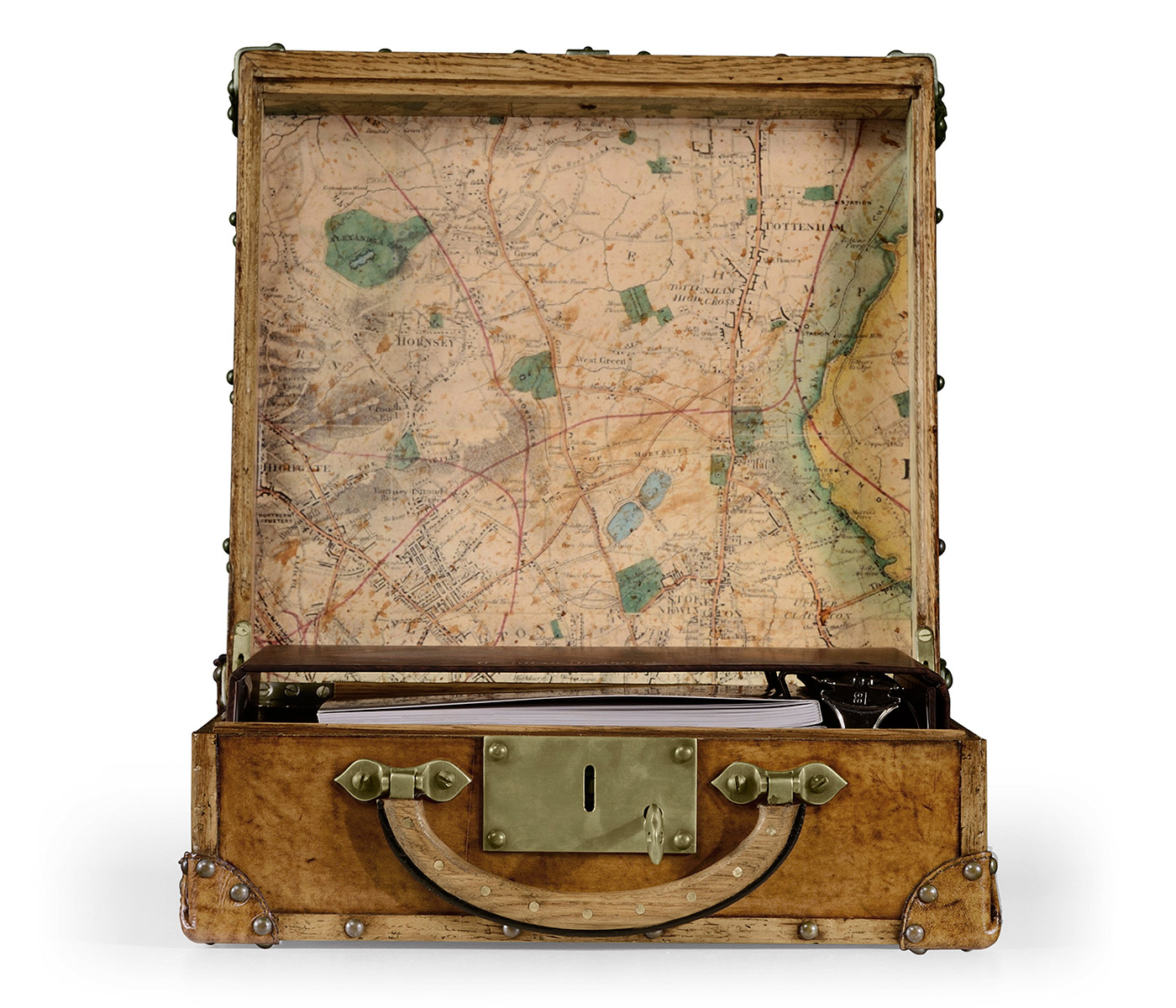 Travel trunk style box