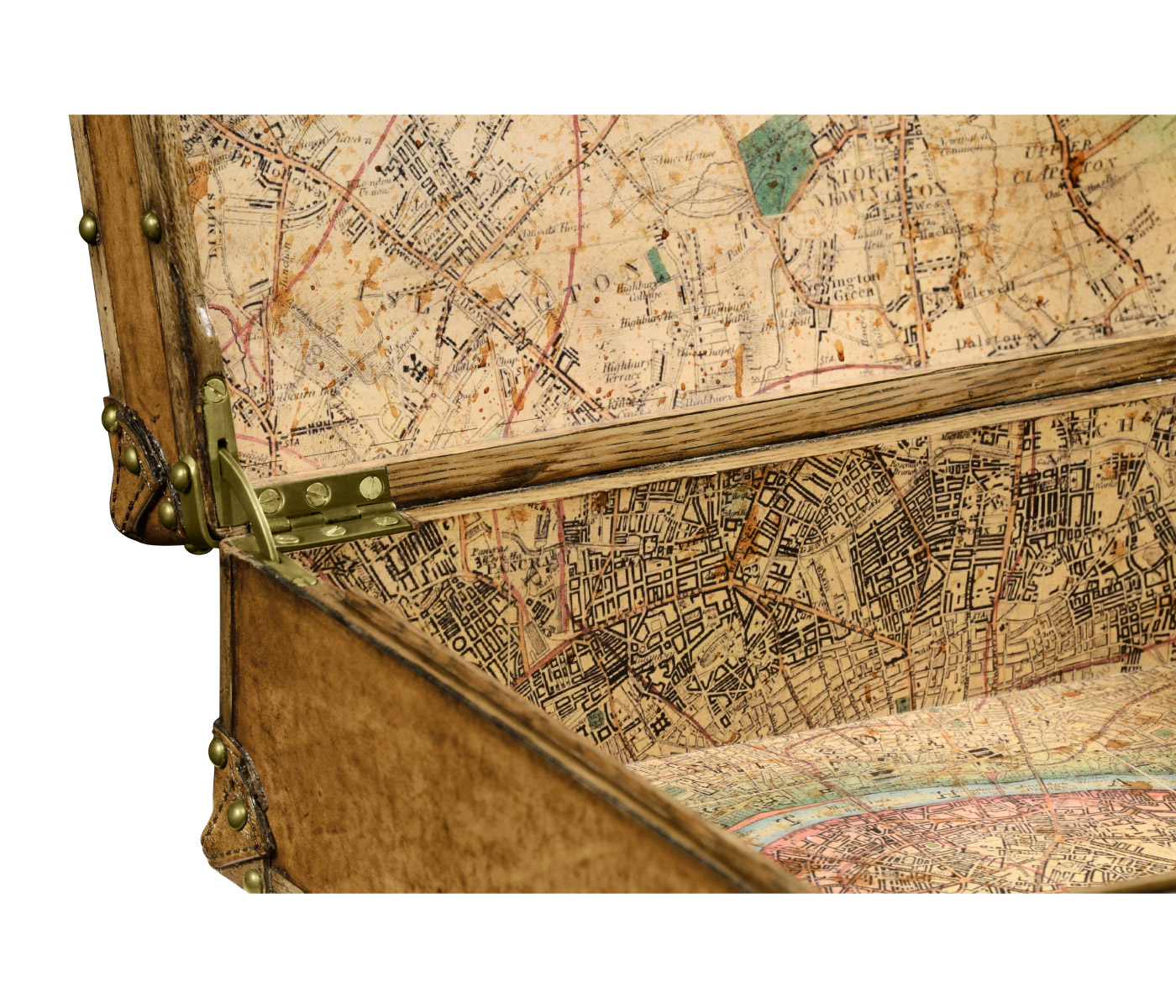 Travel trunk style box