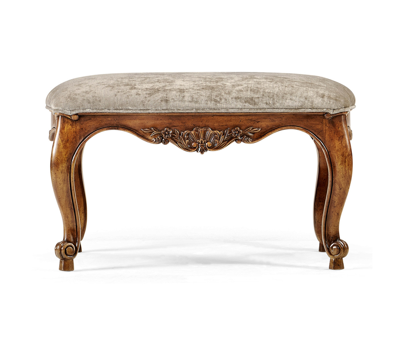 French Walnut Footstool