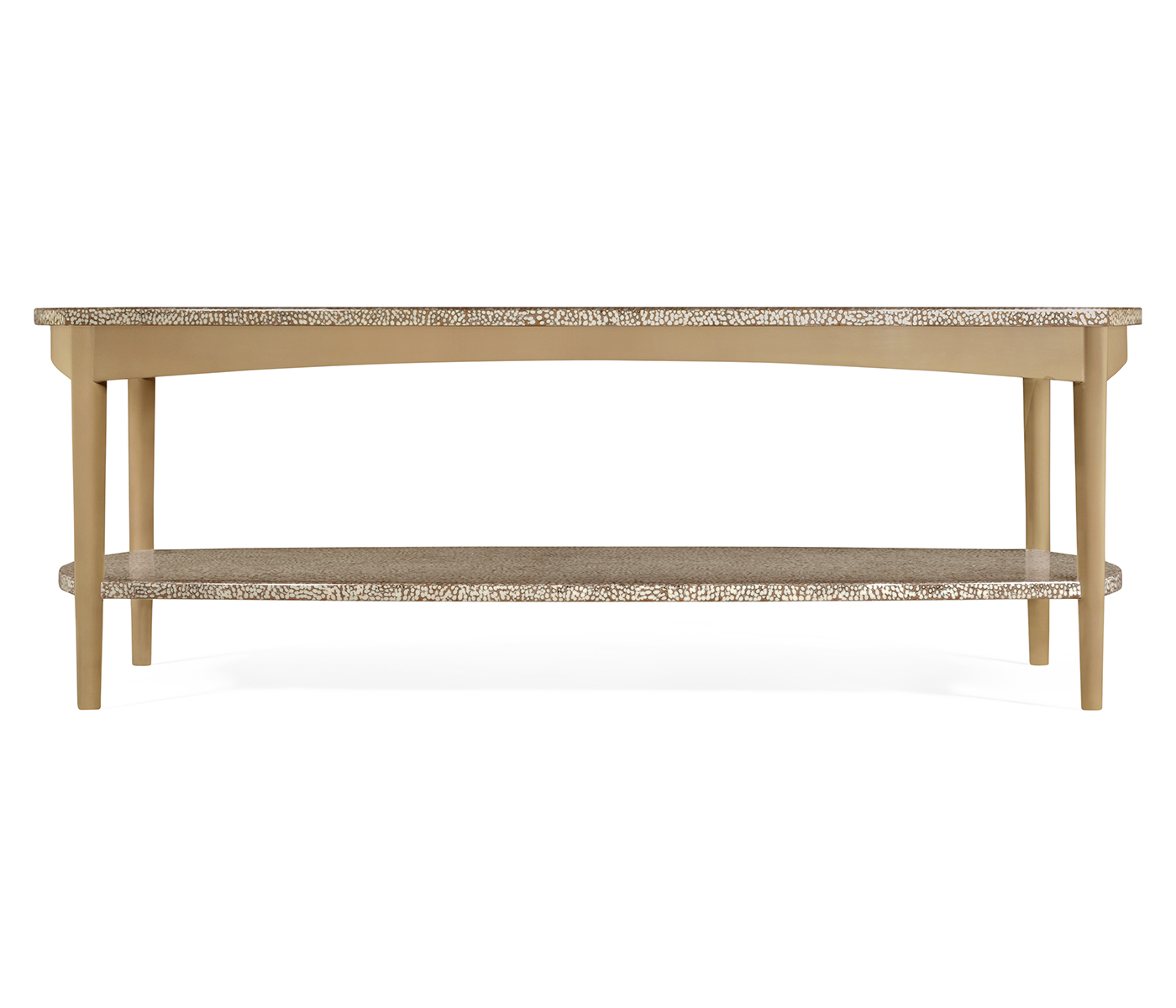 Pastel Snakeskin rectangular coffee table