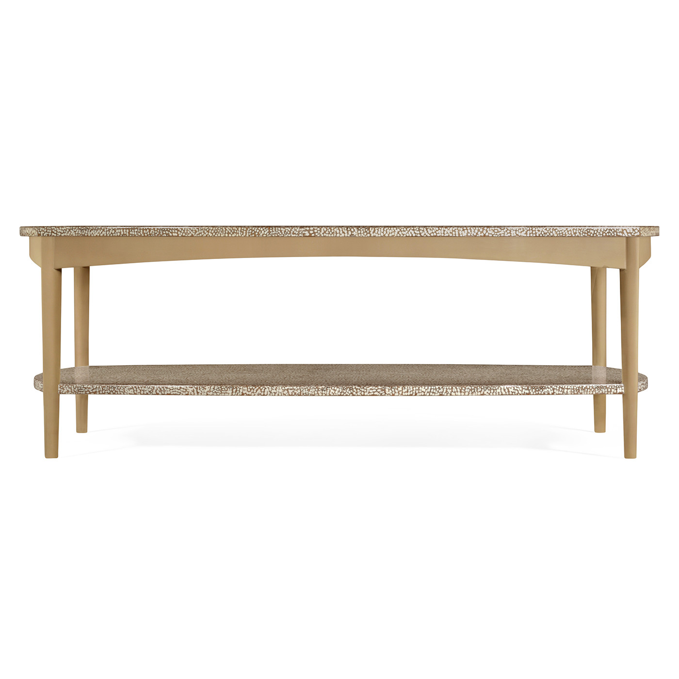 Pastel Snakeskin rectangular coffee table