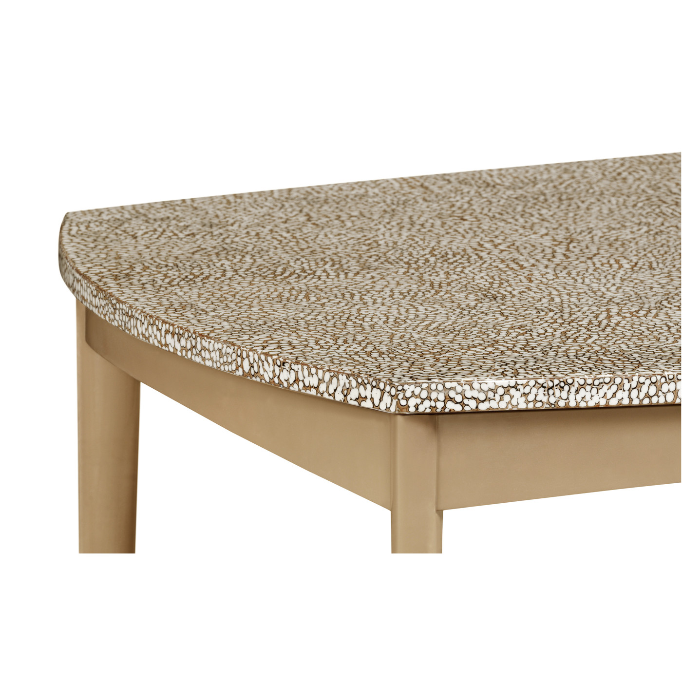 Pastel Snakeskin rectangular coffee table