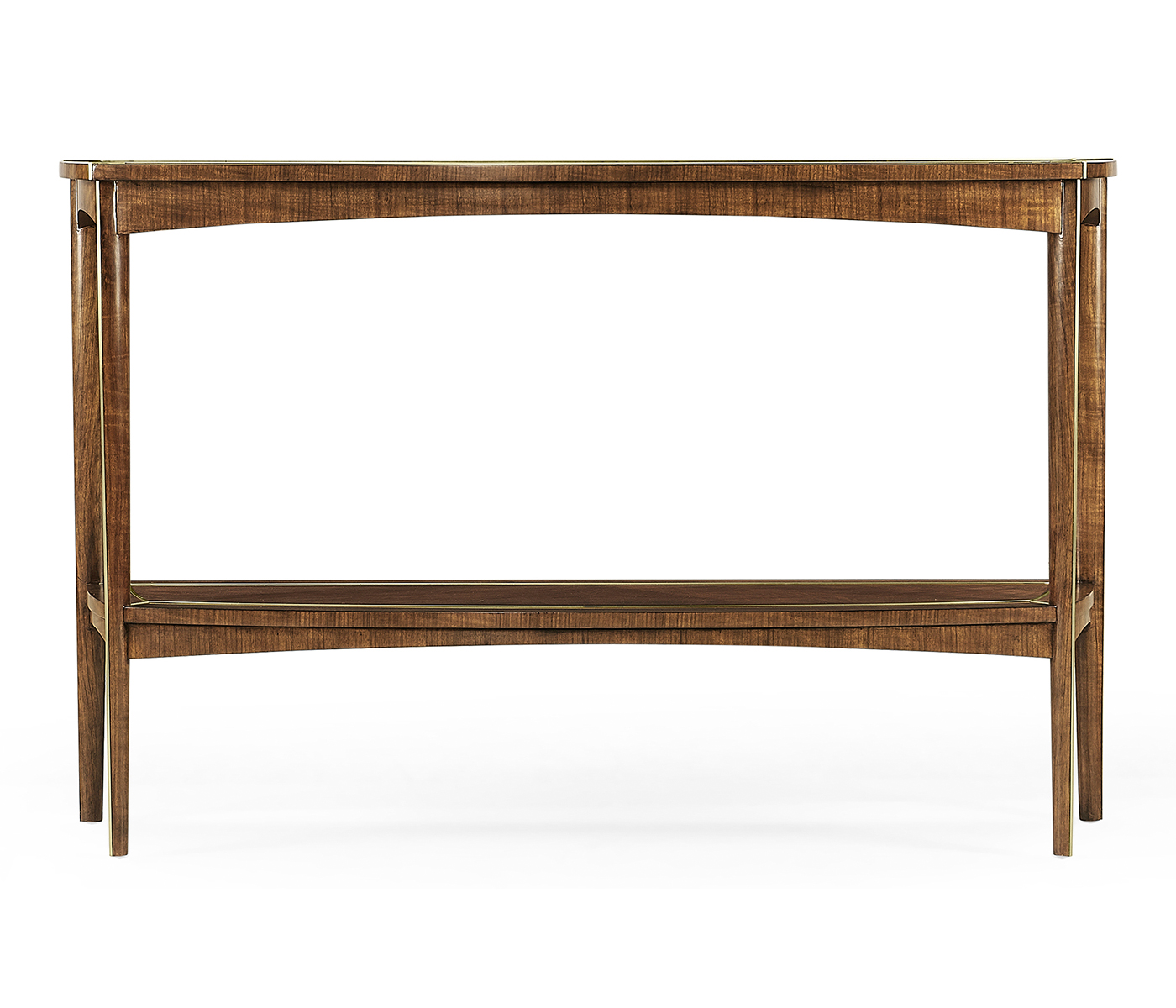 Hyedua and Brass Curved Console