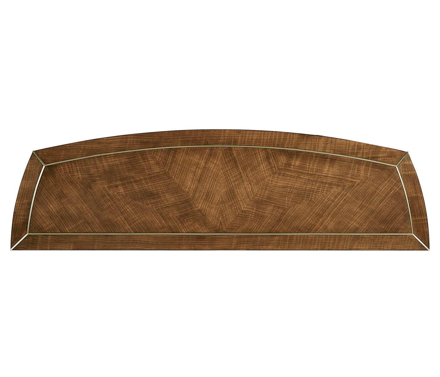 Hyedua and Brass Curved Console