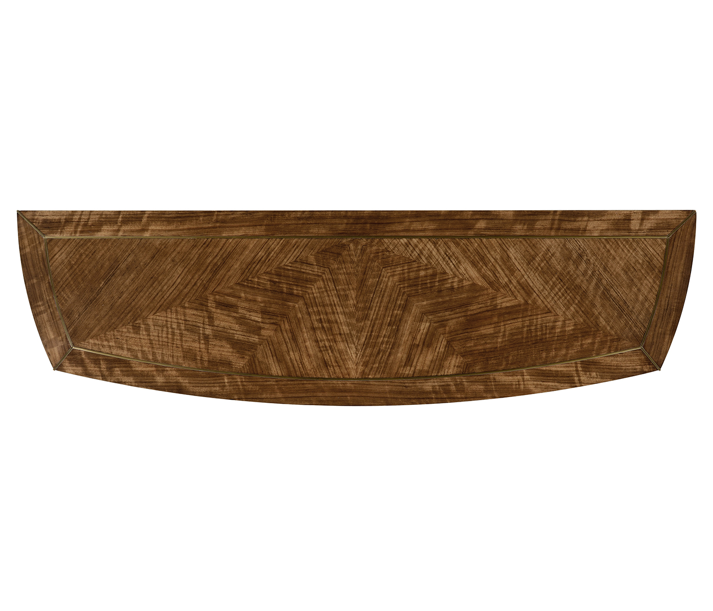 Hyedua and Brass Curved Console