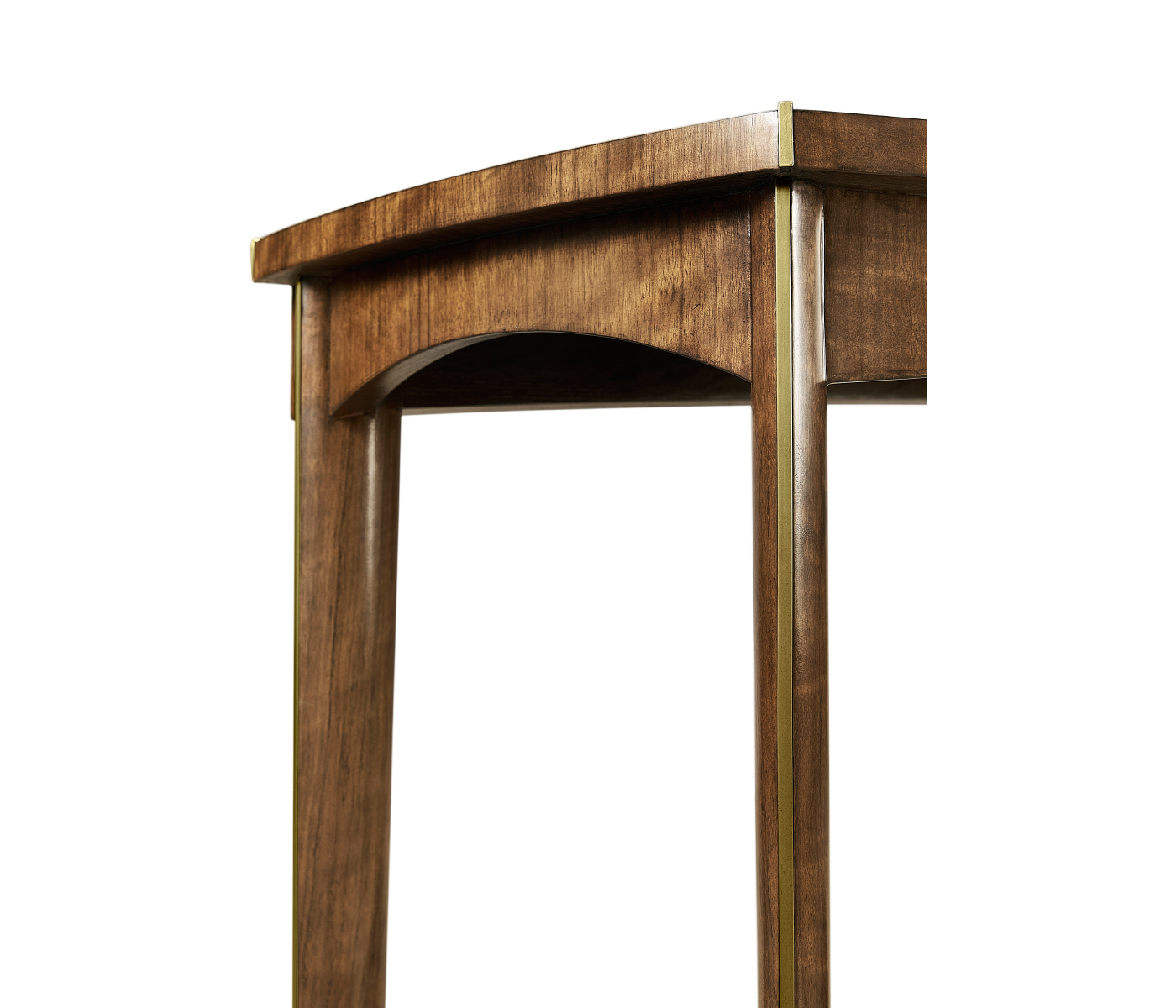 Hyedua and Brass Curved Console