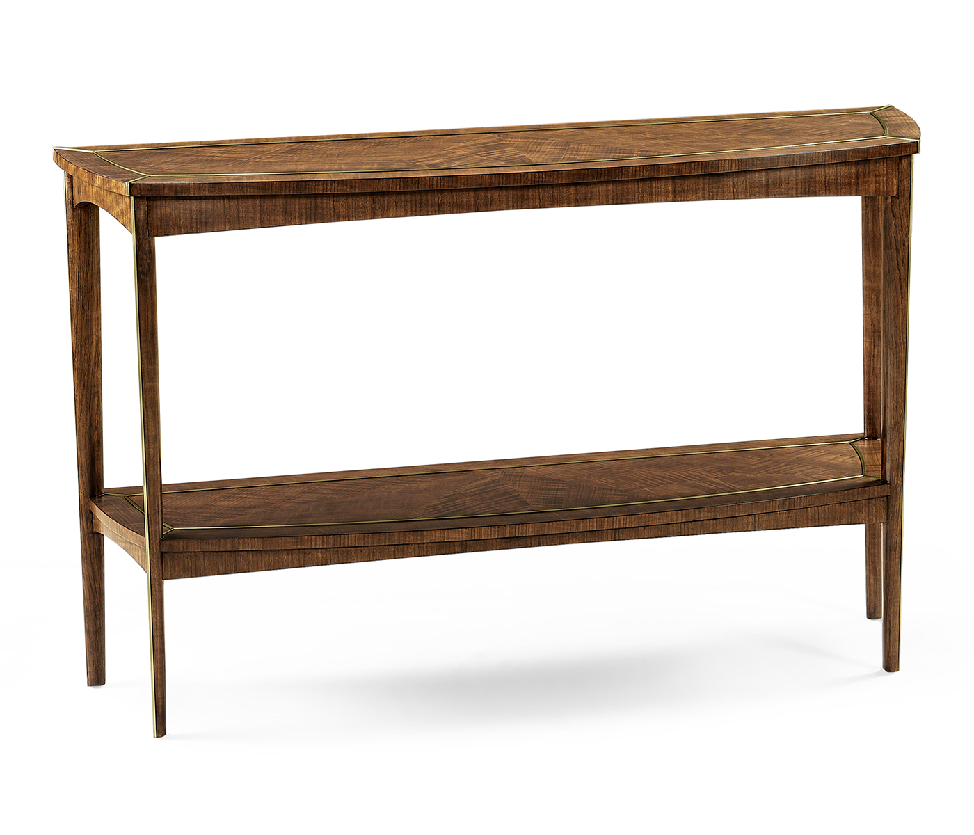 Hyedua and Brass Curved Console