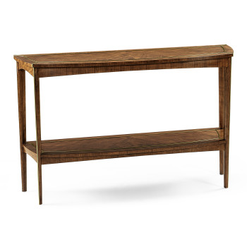 Hyedua and Brass Curved Console