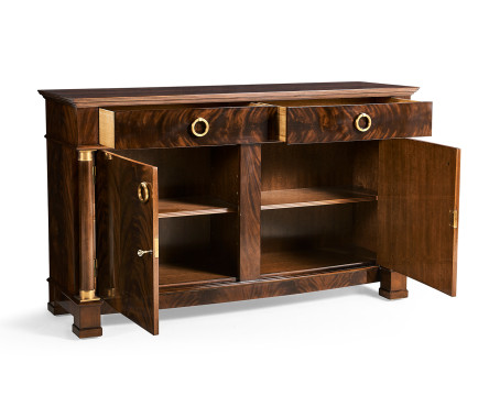 Mahogany biedermeier buffet