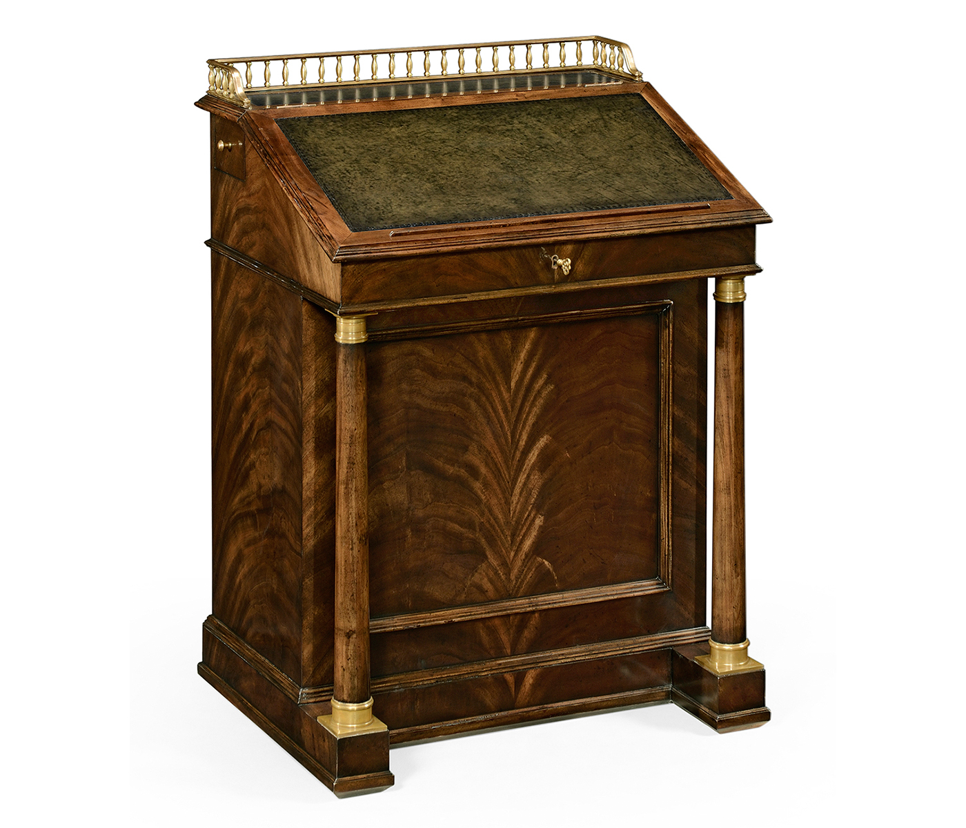 Mahogany Biedermeier Davenport