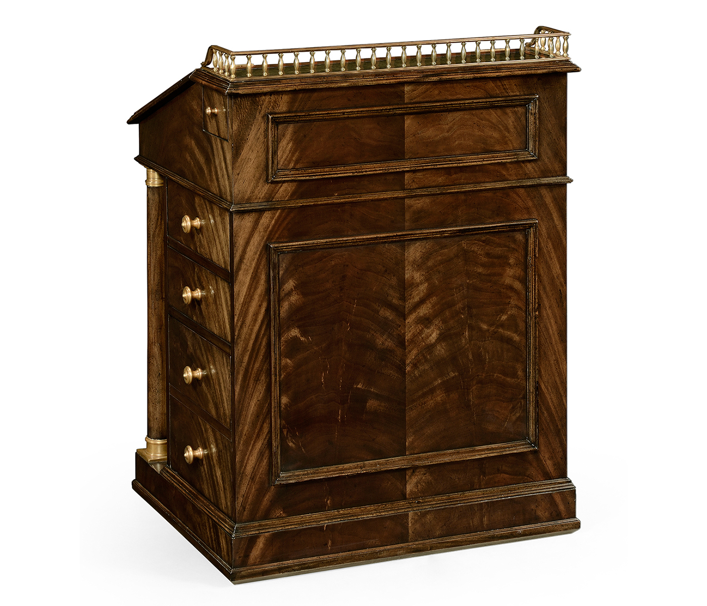 Mahogany Biedermeier Davenport