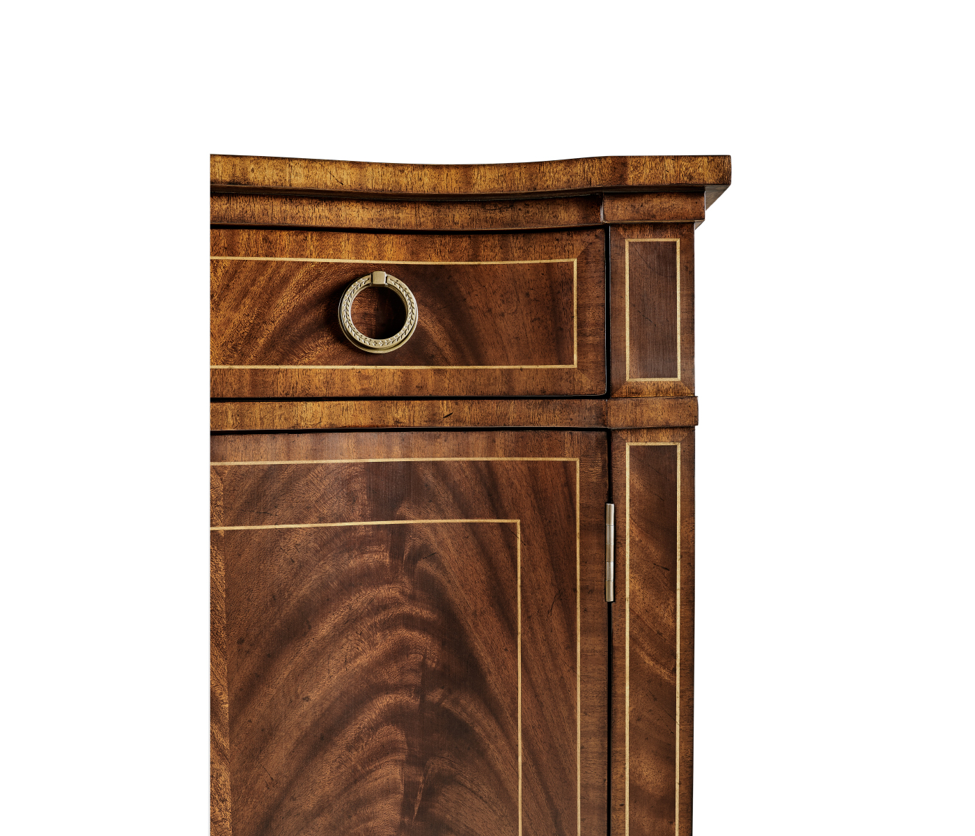 Bowfront Mahogany Cabinet