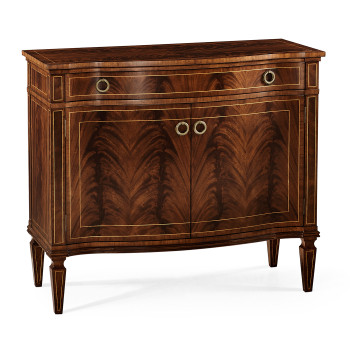 Bowfront Mahogany Cabinet