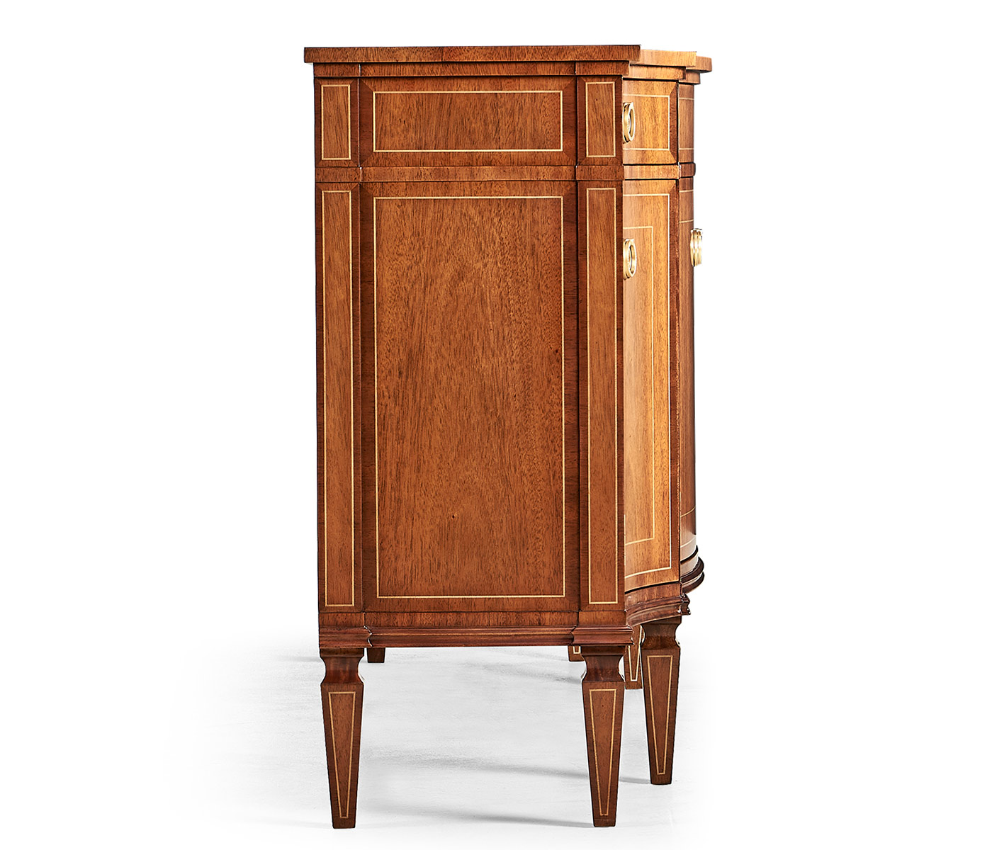 Bowfront Mahogany Cabinet