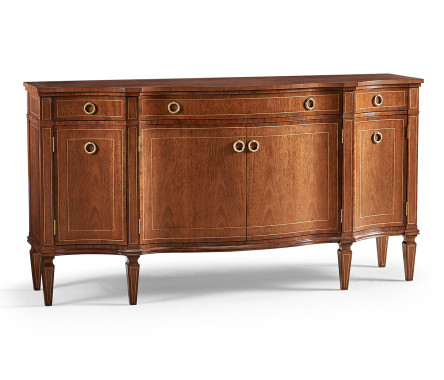 Bowfront Mahogany Cabinet