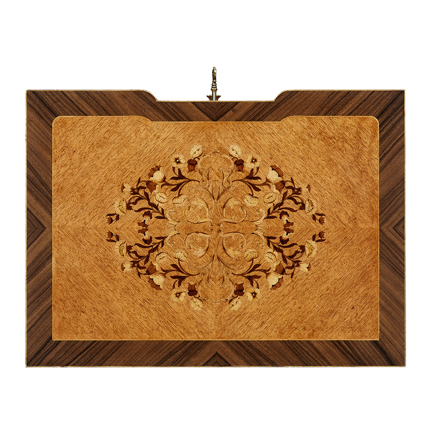 Light Satinwood Collectors Cabinet