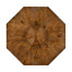 Country living style walnut octagonal centre or dining table
