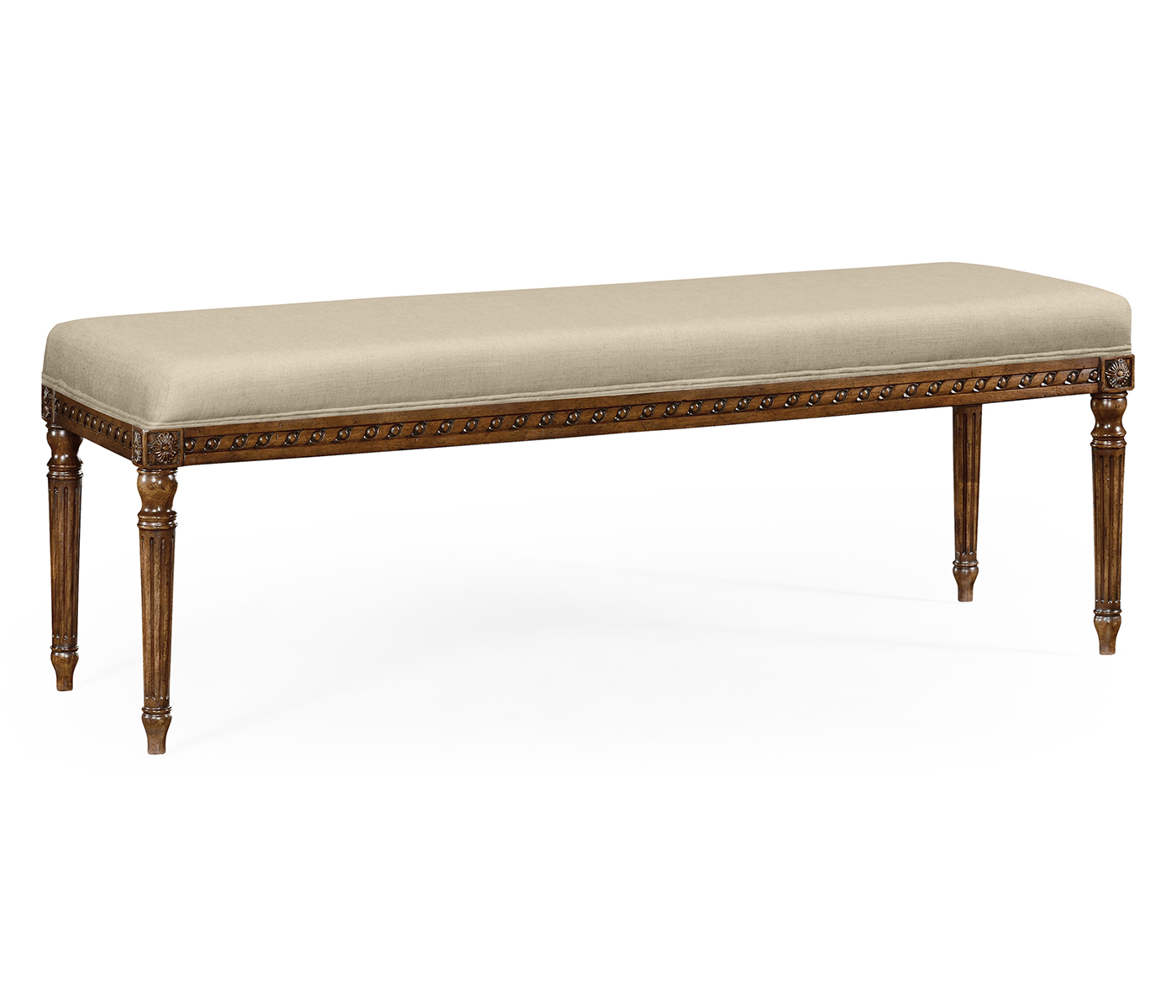 Louis XV style bench (Walnut/COM)