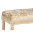 Louis XV style bench (Limed Tulip Wood/Velvet Calico)