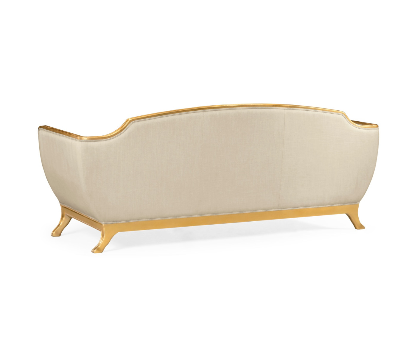 Empire Style Sofa with Gold Leaf