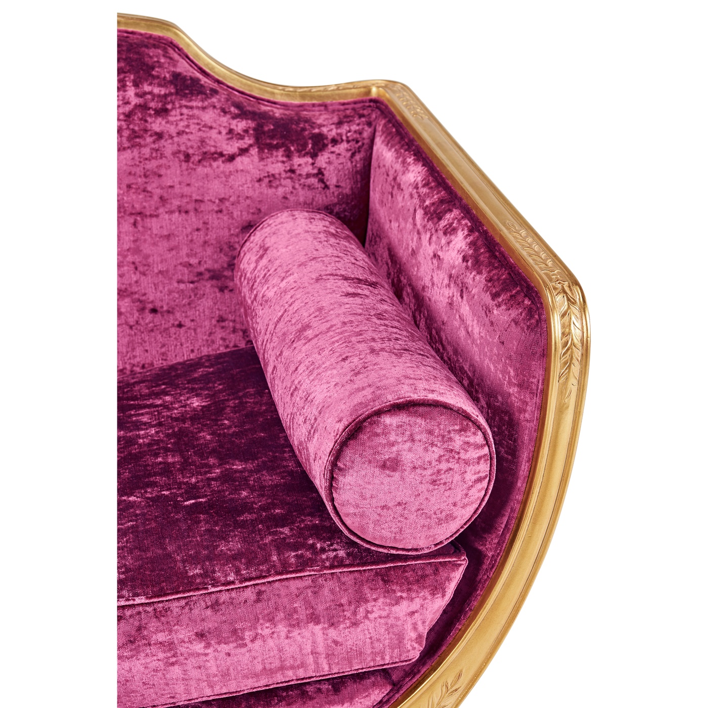 Empire Style Sofa with Gold Leaf