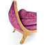 Empire Style Sofa with Gold Leaf