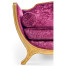 Empire Style Sofa with Gold Leaf