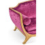 Empire Style Sofa with Gold Leaf