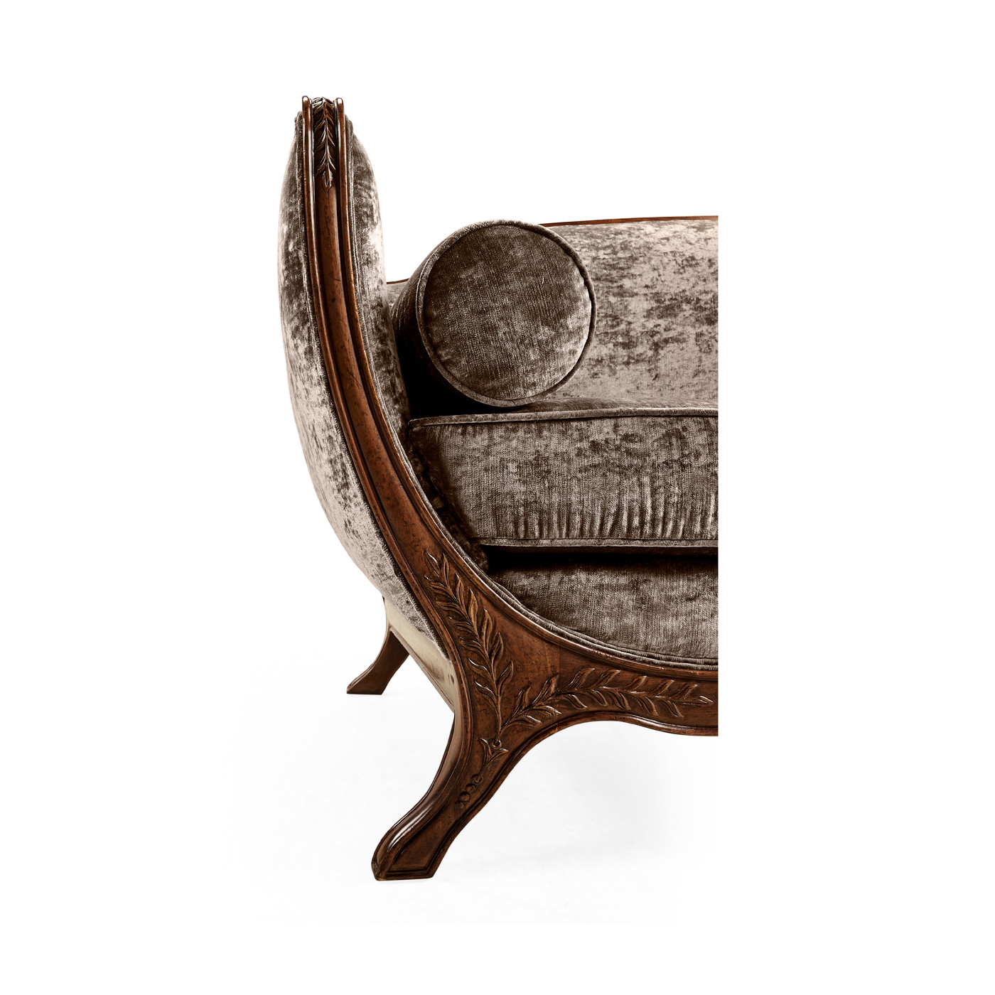Empire Style Mahogany Sofa