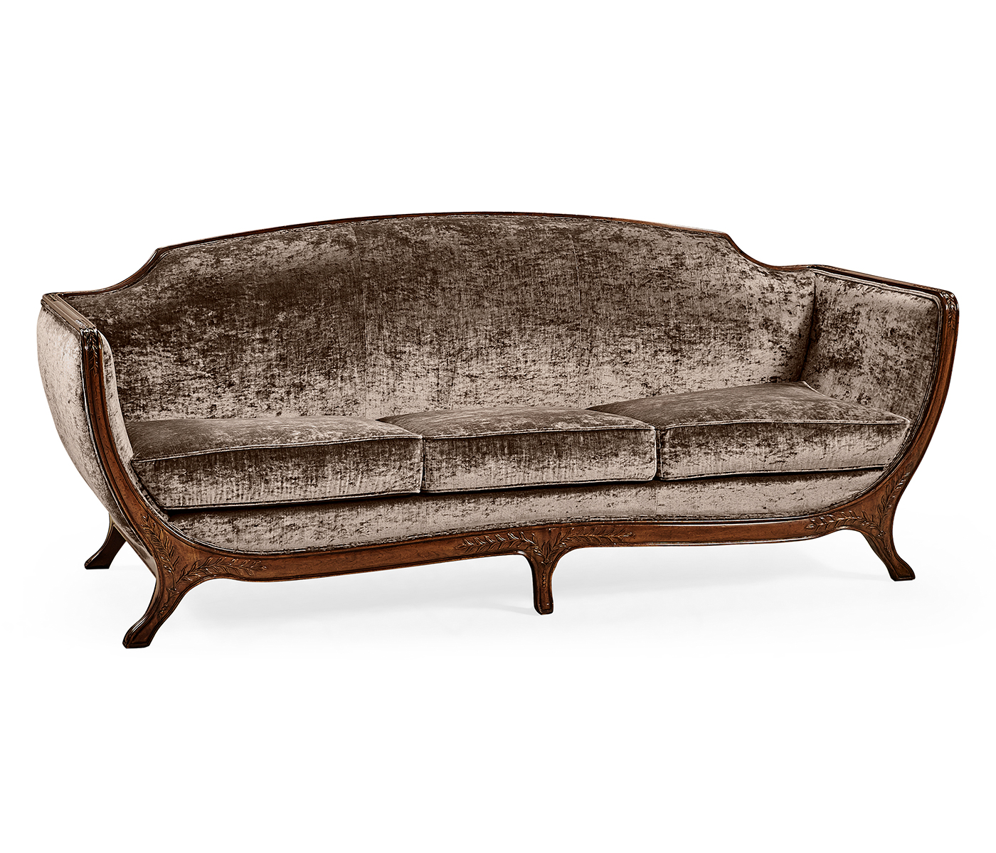 Empire Style Mahogany Sofa