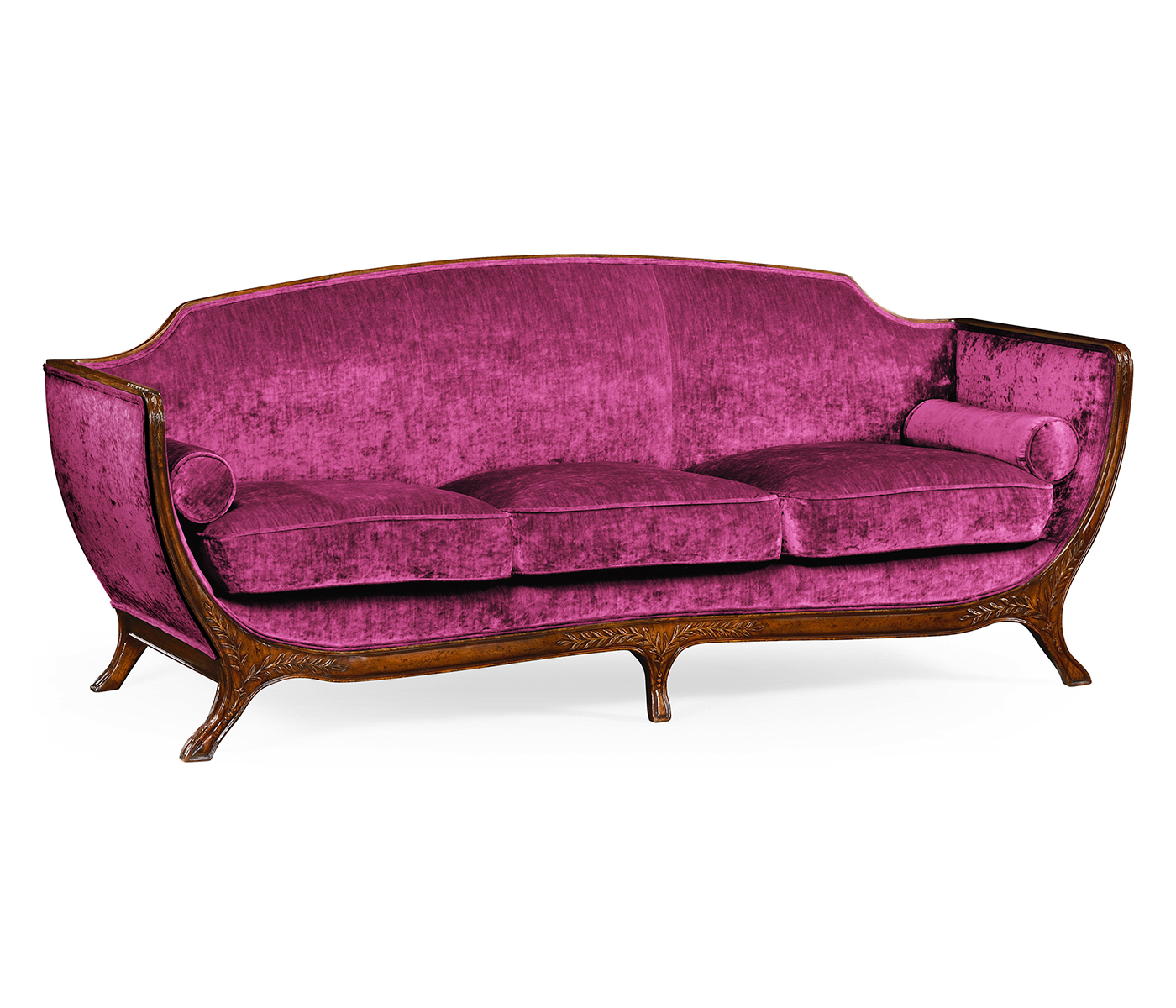 Empire Style Mahogany Sofa