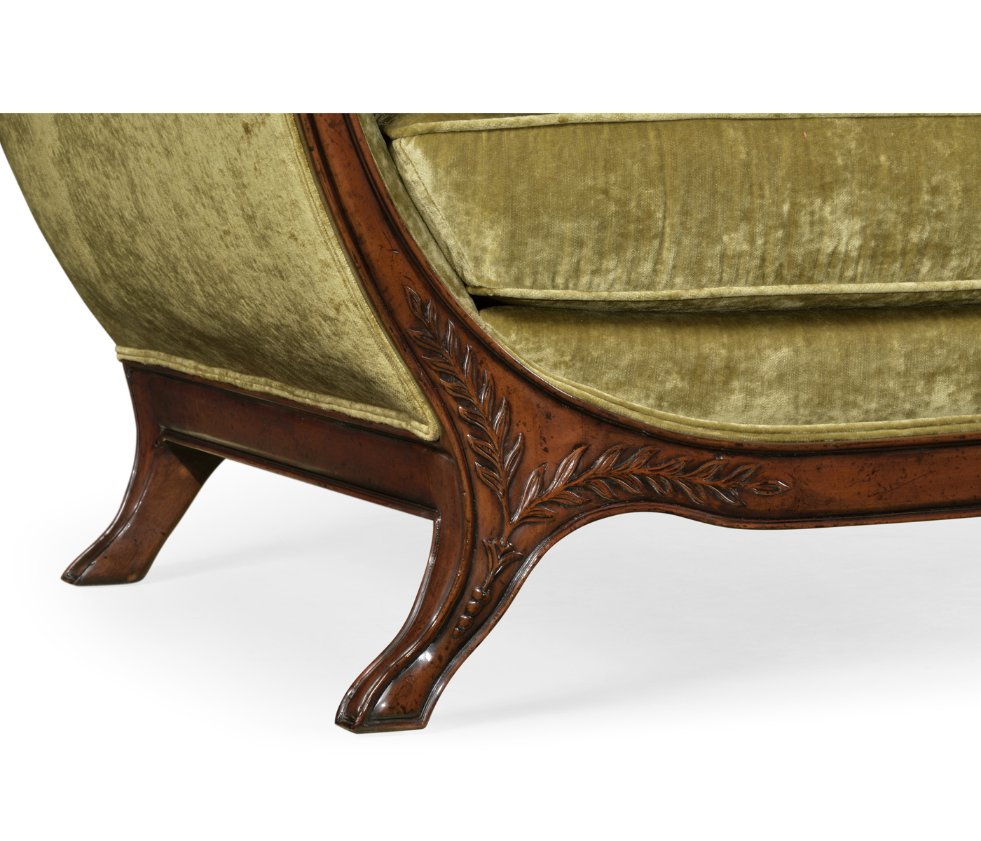 Empire Style Mahogany Sofa
