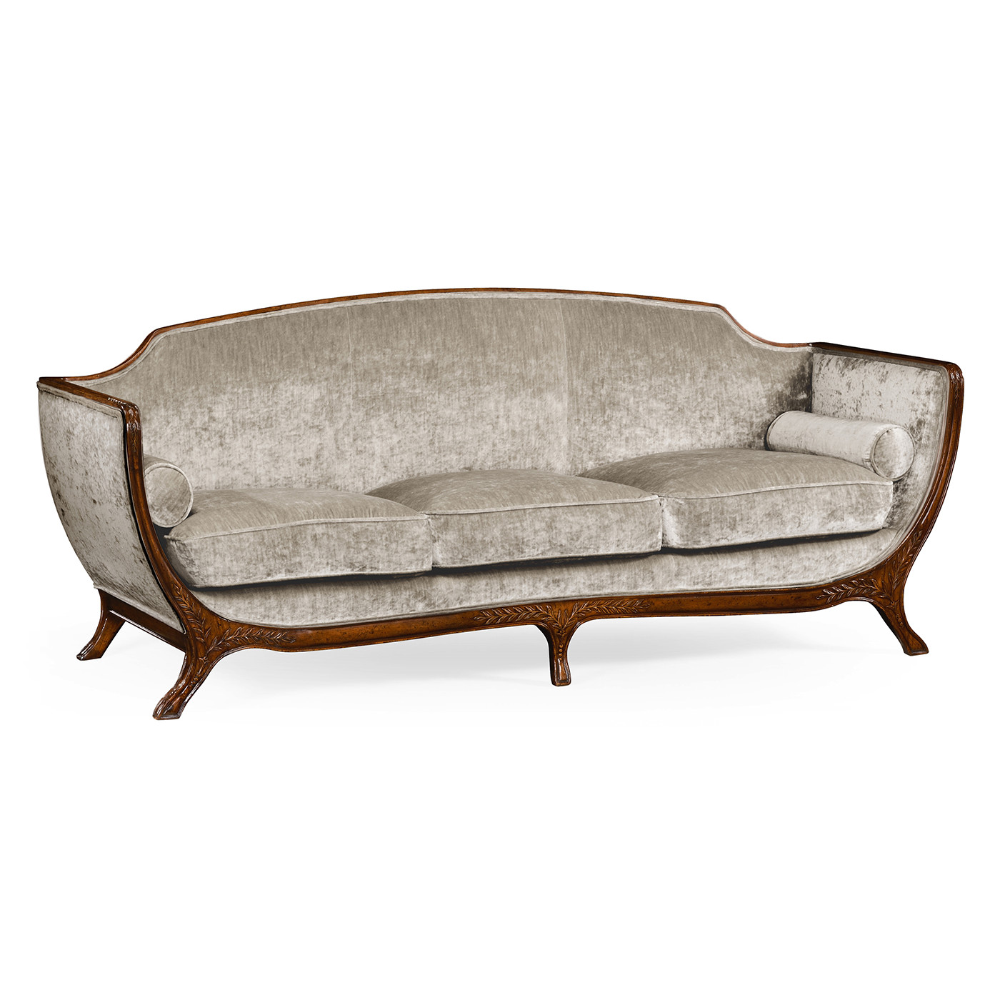 Empire Style Mahogany Sofa
