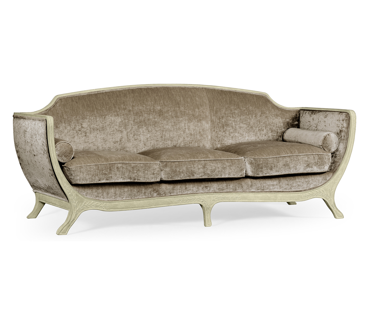 Empire Style Grey Weathered Sofa