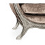 Empire Style Sofa with Silver Leaf