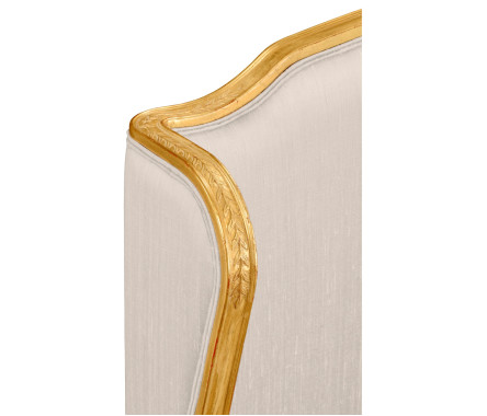 Louis XV Gilded Cali King Bed