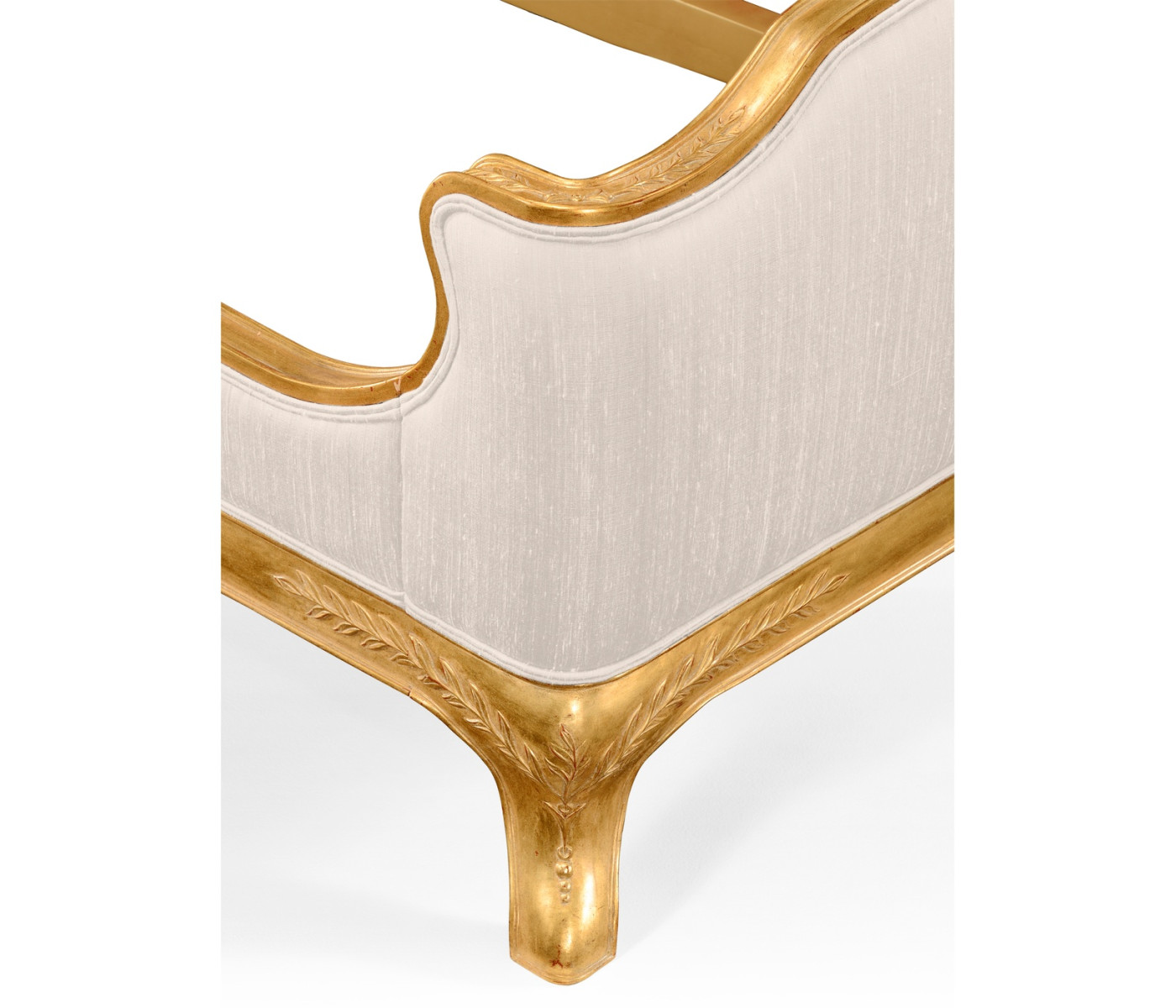 Louis XV Gilded Cali King Bed