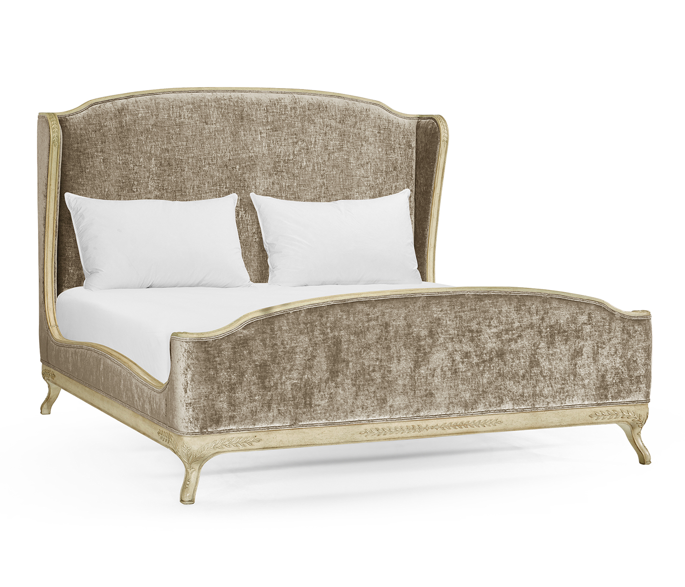 Louis XV Country Sage Cali King Bed