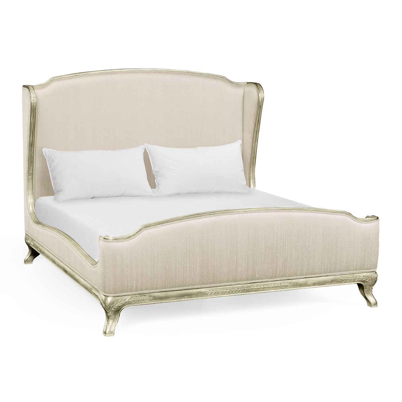 Louis XV Grey Weathered Cali King Bed